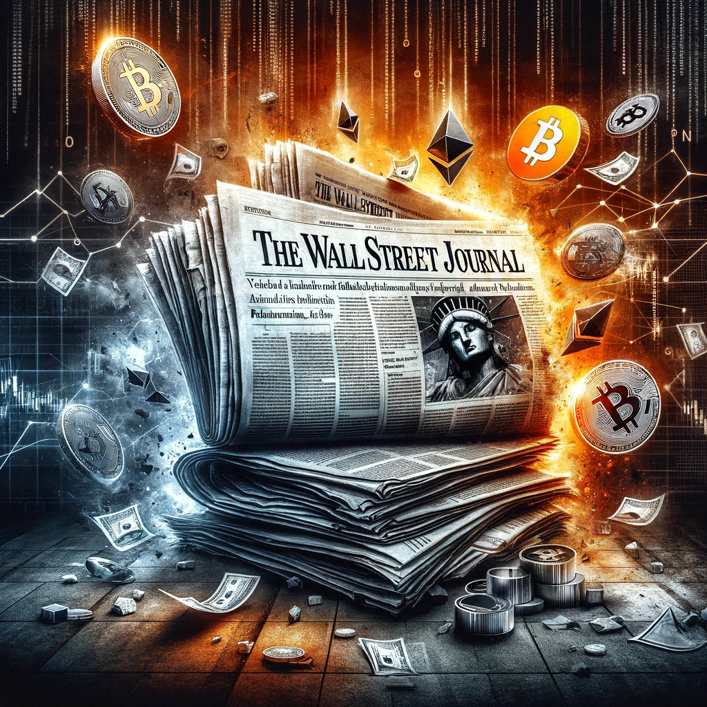 Wall Street Journal sued for defamation over fake news about crypto firms - Industry News - News