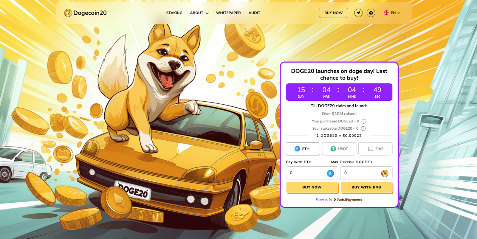 Dogecoin Down 20% But Analysts Believe It Will Hit $0.3 In April, While Dogecoin20 Turns Heads Ahead of Doge Day Launch - Market Release - News