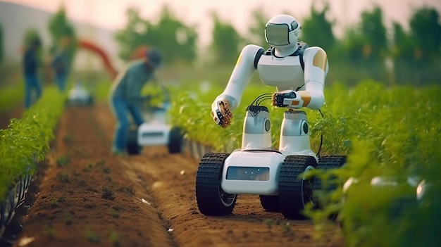 AI helps farmers plant crops and raise livestock
